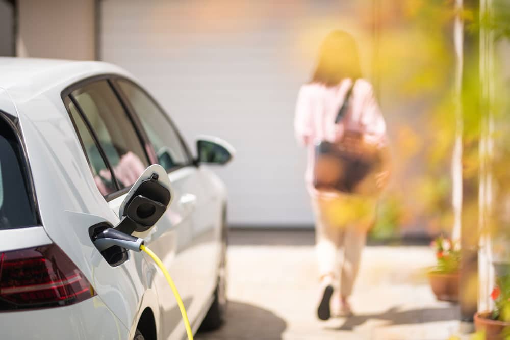 Une borne de recharge à domicile pour sa voiture électrique