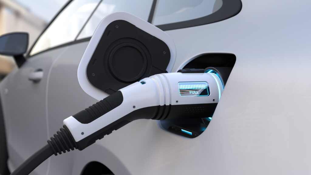 Indication du câble sur le fait que la recharge soit à 100%