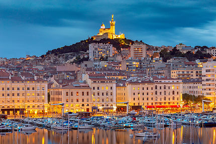 Vieux port de nuit